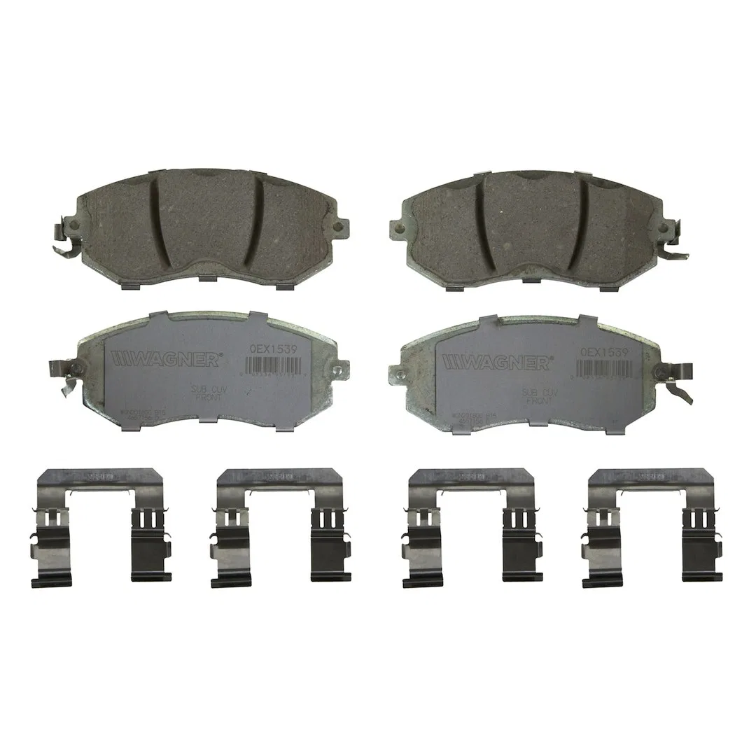 OEX1539 – WAGNER BRAKE Brake Pad, OE Replacement Premium Low-Copper Ceramic